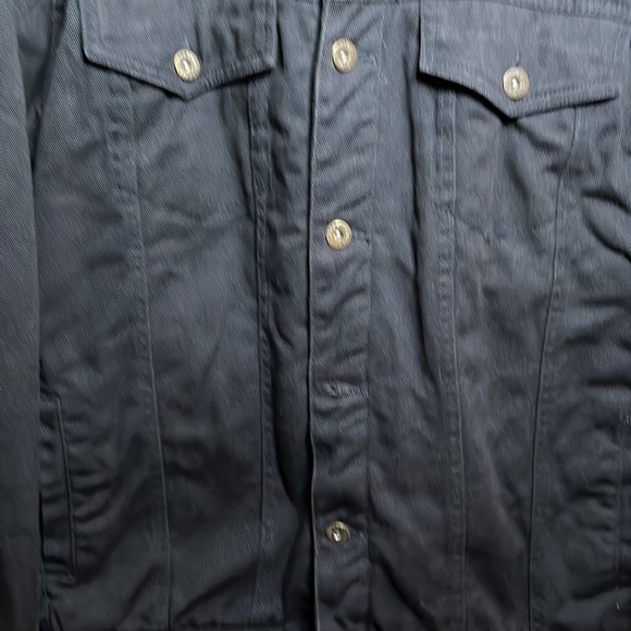 Ring of fire denim Sherpa jacket - Picture 3 of 6